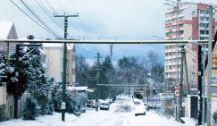 В Сочи самый снежный день